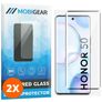 Mobigear Premium HONOR 50 Cristal templado Protector de pantalla - Compatible con fundas - Negro (pack de 2)