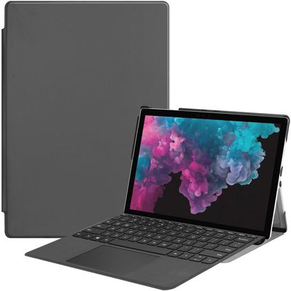 Mobigear Folio Microsoft Surface Pro 6 Funda tipo libro - Gris