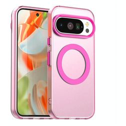 Mobigear Shockproof Google Pixel 10 MagSafe Tvrdý plast Zadní kryt - Červená