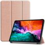 Mobigear Tri-Fold iPad Pro 12,9 palce (2022) Knížkové pouzdro - Růžově zlatá