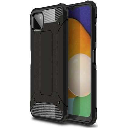 Mobigear Outdoor Samsung Galaxy A22 5G Hard Case Back cover Shockproof - Black