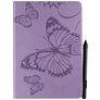 Mobigear Butterfly iPad 8 (2020) Plånboksfodral + Pennhållare - Lila