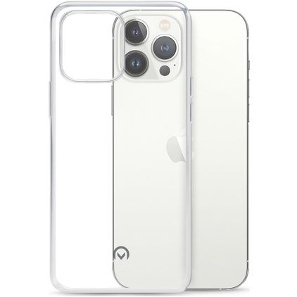 Mobilize Gelly Läpinäkyvä iPhone 13 Pro Max Joustava TPU Suojakuori - Läpinäkyvä