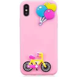Mobigear Design iPhone XS Max TPU flessibile Back cover - Balloon