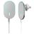 Mobigear Round MagSafe Soporte de coche Rejilla de ventilación Magnética Universal - Blanco