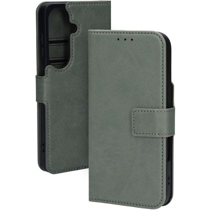 Mobiparts Classic Wallet Samsung Galaxy S26 MagSafe Plånboksfodral - Stone Green