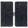 Mobigear Croco Samsung Galaxy S21 FE Plånboksfodral med sedelfack - Svart