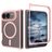 Mobigear Shockproof iPhone Duo MagSafe Funda Plástico rígido Carcasa - Rosa