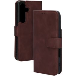 Mobiparts Classic Wallet Samsung Galaxy S25 MagSafe Cover a libro - Velvet Red
