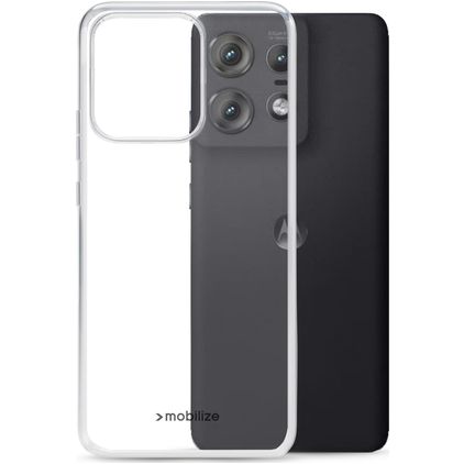 Mobilize Gelly Transparente Motorola Edge 50 Pro TPU flexível Capa traseira - Transparente