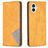 Mobigear Rhombus Slim Nothing Phone (1) Cover a libro - Cognac