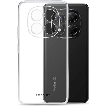Mobilize Gelly Trasparente Xiaomi Redmi Note 14 Pro 5G TPU flessibile Back cover - Trasparente