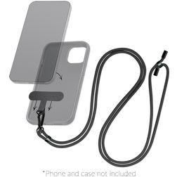 Mobilize Lanyard Universel justerbar mobilsnor - Sort