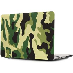 Mobigear Design MacBook Pro 13 pollici (2012-2015) Cover rigida per MacBook - Jungle Camauflage - Modello A1425 / A1502