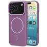 Mobiparts Slim Line iPhone 17 Pro MagSafe Plástico rígido Capa traseira - Imperial Purple