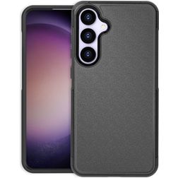 Mobigear Traveller Samsung Galaxy S24 Fodral Hårdplast Skal Stötsäkert - Svart
