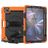 Mobigear SureGrip Xtreme iPad Air 11 Inch (2024) Case Plastic / Silicone Back cover + Stylus Holder + Shoulder Strap + Stand - Orange