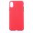 Mobigear Excellent iPhone XS Max TPU flexível Capa traseira - Vermelho