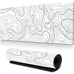 Mobigear Anti-Slip Alfombrilla de ratón - 40 x 90 cm - Abstract Fluid 23