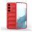 Mobigear Bumpy Samsung Galaxy S24 Flexibilní TPU Zadní kryt - Červená