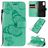 Mobigear Butterfly Samsung Galaxy A41 Plånboksfodral med sedelfack - Turkos