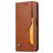 Mobigear Card Set Samsung Galaxy A30s Wallet case - Brown
