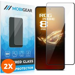Mobigear Premium ASUS ROG Phone 8 Pro Tempered Glass Screen Protector - Case Friendly (2-Pack)