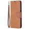Mobigear Excellent Samsung Galaxy A12 Plånboksfodral med sedelfack - Brun