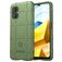 Mobigear Rugged Shield POCO M5 Flexibel TPU Skal Stötsäkert - Grön
