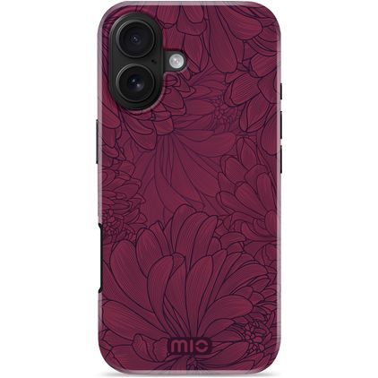 MIO iPhone 17 MagSafe Hardcase Back cover - Berry Blooms