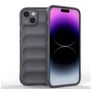 Mobigear Bumpy iPhone 15 Plus Flexibel TPU Skal - Koksgrå