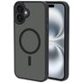 Mobiparts Hardcover iPhone 16 Plus MagSafe Hårdt Bagsidecover - Satin Black