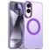Mobigear Shockproof Samsung Galaxy S25 Edge MagSafe Plástico rígido Capa traseira - Roxo