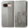 Mobigear Clover Google Pixel 8a Cover a libro portafoglio - Grigio