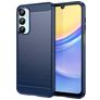 Mobigear Brushed Slim Samsung Galaxy A16 Fleksibel TPU Bagsidecover - Blå