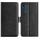 Mobigear Slim Magnet Motorola Moto E32 Pungetui med Seddelrum - Sort