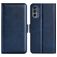 Mobigear Slim Magnet Motorola Moto G62 Funda tipo libro Cartera - Azul oscuro