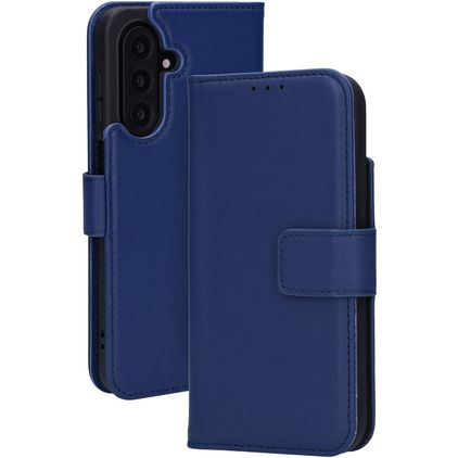 Mobiparts Wallet Samsung Galaxy A17 Genuine Leather Wallet case - Blue