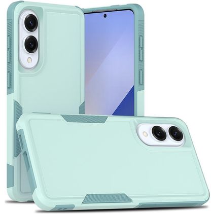 Mobigear Heavy Armor Samsung Galaxy S25 Edge Tvrdý plast Zadní kryt odolný proti nárazům - Zelená