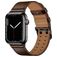 Mobigear Milano Bracelete Pele Fivela para Apple Watch - 49/46/45/44 mm - Castanho