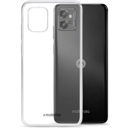 Mobilize Gelly Transparente Motorola Moto G32 TPU flexível Capa traseira - Transparente