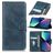 Mobigear Classy iPhone 14 Plus Wallet case - Blue