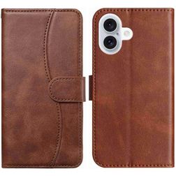 Mobigear S Line iPhone 17 Wallet case - Brown