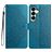 Mobigear Mandala Samsung Galaxy A17 Funda tipo libro Cartera - Azul