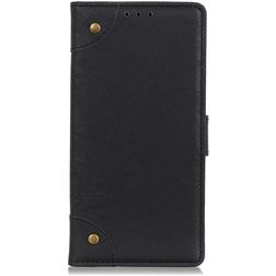 Mobigear Ranch Xiaomi Redmi 9A Plånboksfodral med sedelfack - Svart