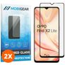 Mobigear Premium OPPO Find X2 Lite Tempered Glass Screen Protector - Case Friendly - Black (2-Pack)