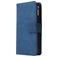 Mobigear Zipper Huawei P40 Funda tipo libro Cartera - Azul