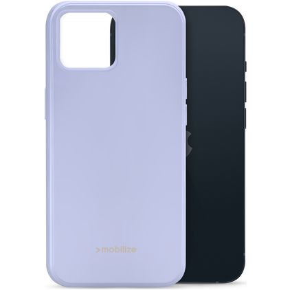 Mobilize Rubber Gelly iPhone 13 TPU flexível Capa traseira - Pastel Purple