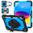 Mobigear SureGrip Xtreme iPad 11 (2025) Case Plastic / Silicone Back cover + Stylus Holder + Shoulder Strap + Stand - Blue