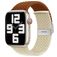 Mobigear Braided Dual Nylon Apple Watch Cinturino Chiusura deployante - 49/46/45/44 mm - Marrone / Galassia